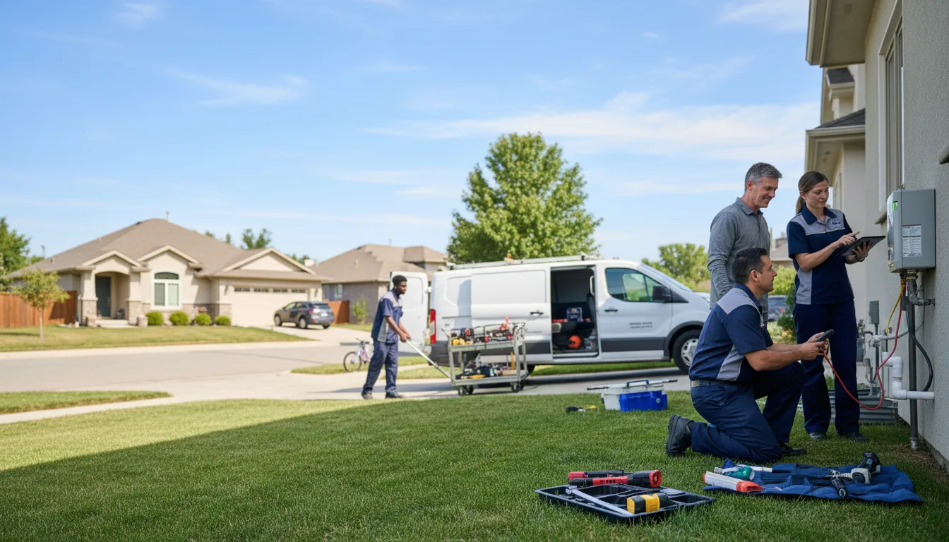 Tankless water heater service in Roll, AZ